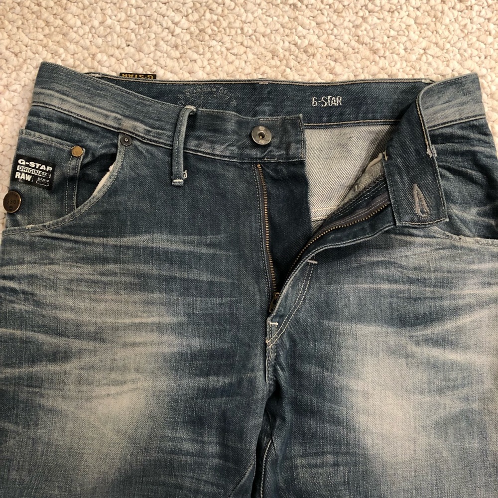 G-Star Raw Men 3301 Arc Loose Tapered Jeans 28x32 - Picture 5 of 6